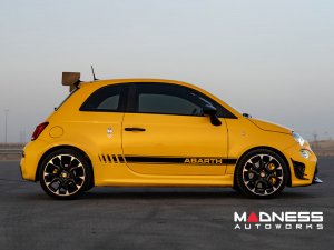 FIAT 500 Rear Roof Spoiler - Assetto Corse Style - Carbon Fiber
